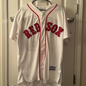 BOSTON RED SOX Jersey with 2018 World Series patch